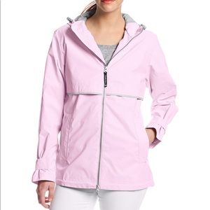 Pink M Charles River raincoat 🌸